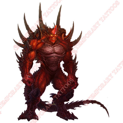 Diablo II Customize Temporary Tattoos Stickers NO.5239